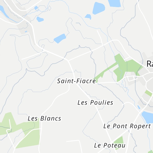 Map of Gîte Les Cerisiers