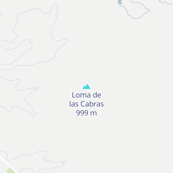 Map of Loma de las Cabras