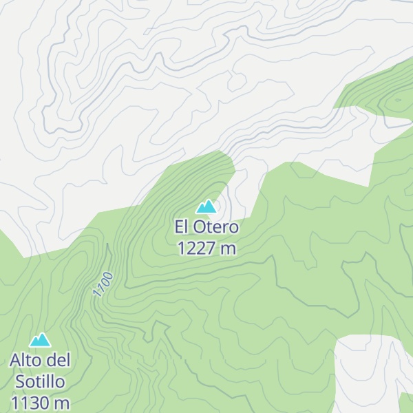 Map of El Otero