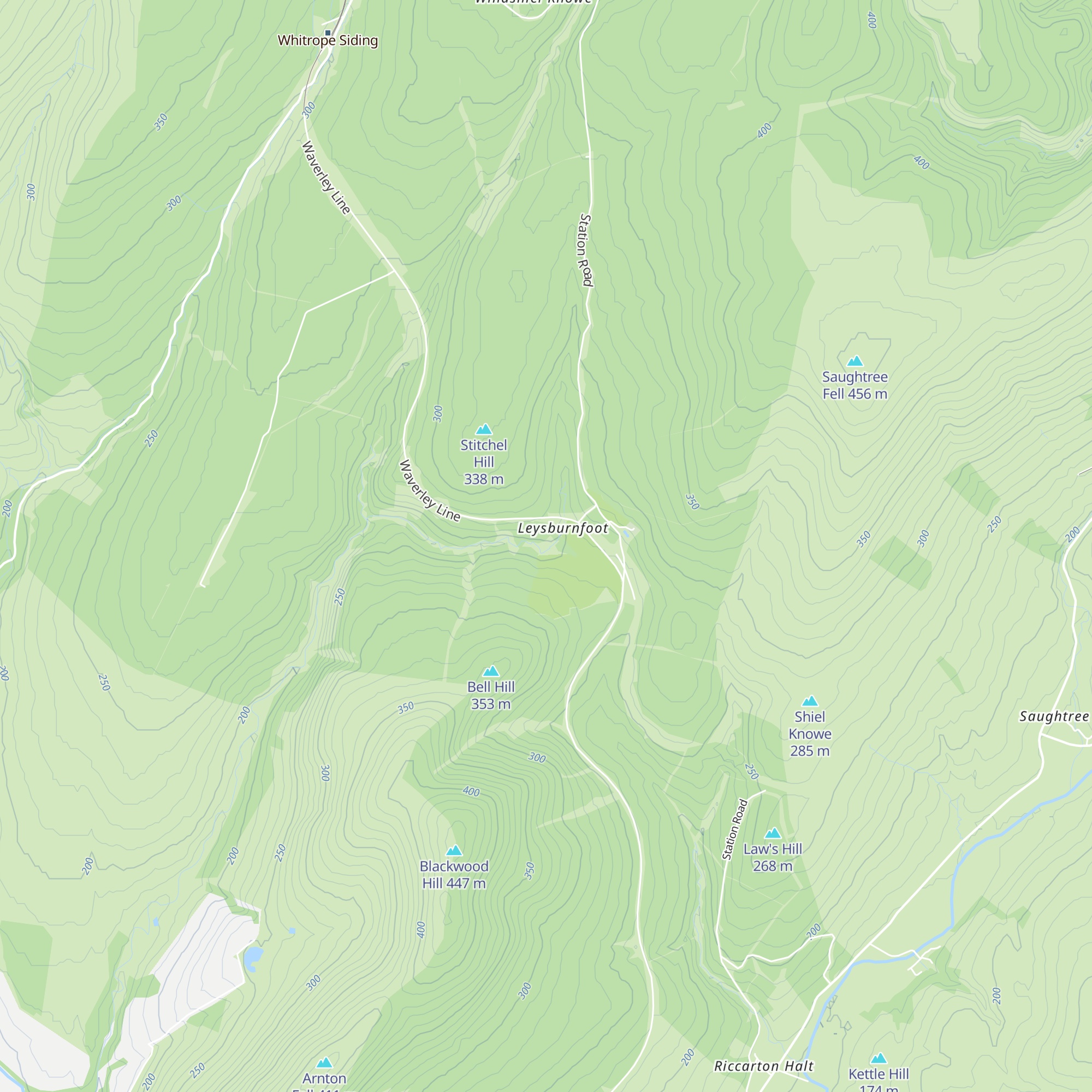 Will's Bothy map