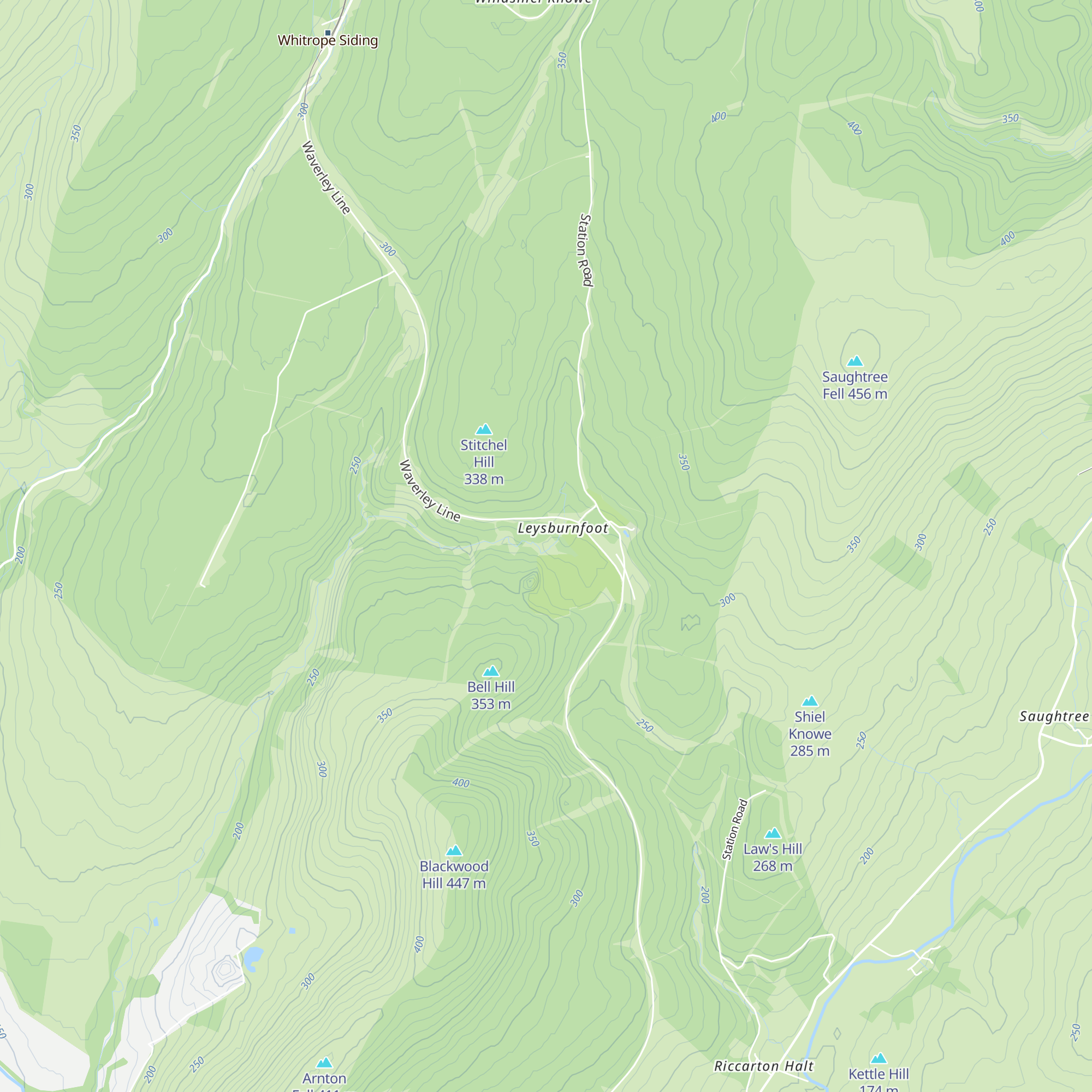 Will's Bothy map