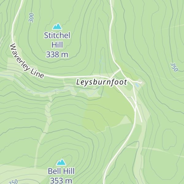 Map of Will's Bothy