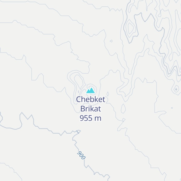 Map of Chebket Brikat