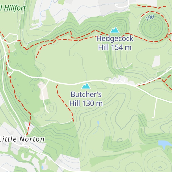 Map of Butcher's Hill