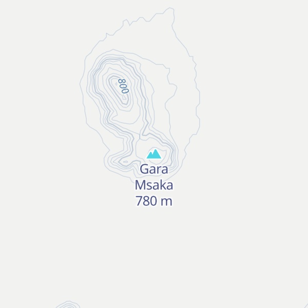 Map of Gara Msaka