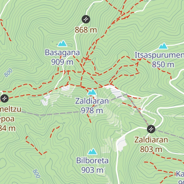 Map of Zaldiaran