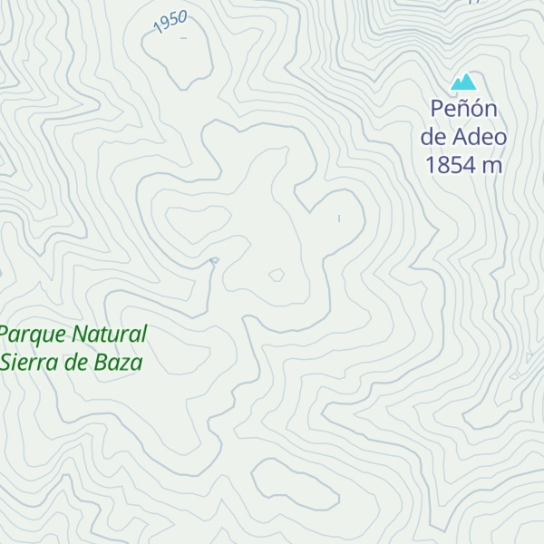 Map of Pico de Robles