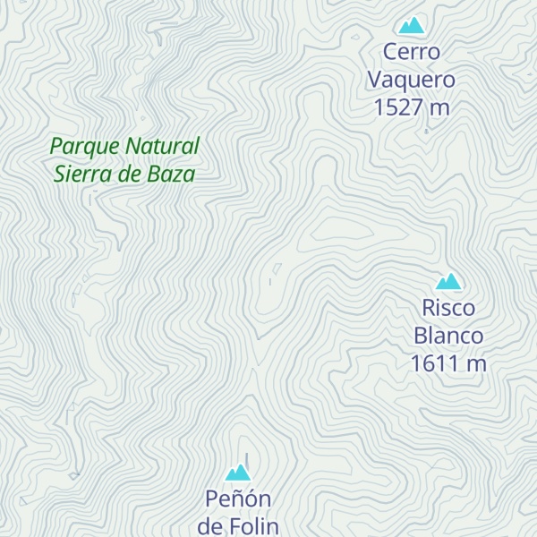 Map of Cerro de Ramblones