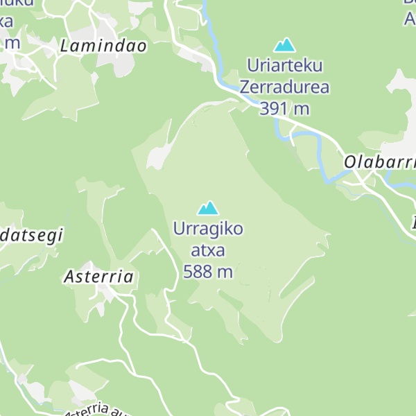 Map of Urragiko atxa