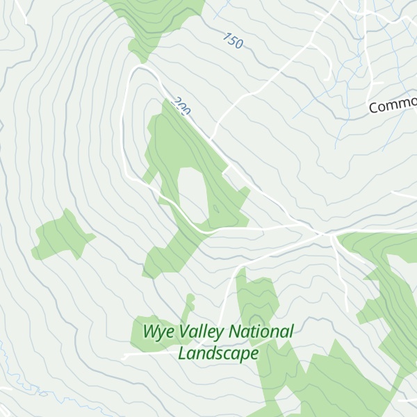 Map of Craig-y-Dorth