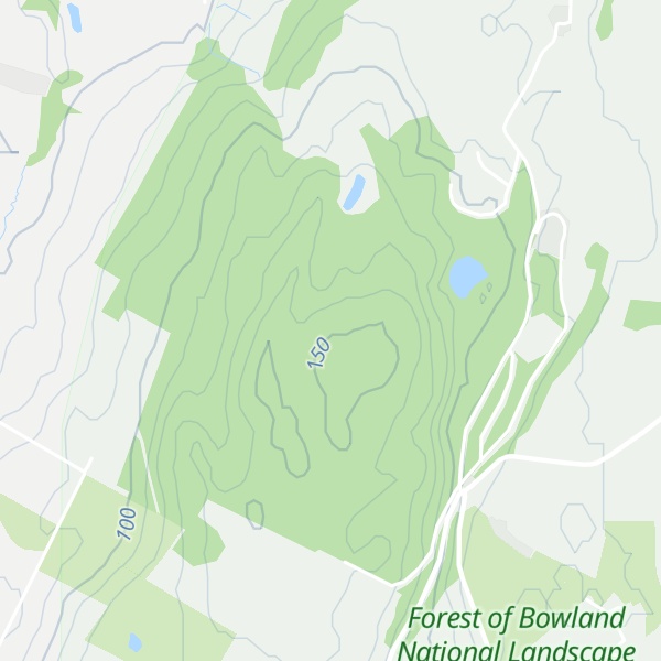 Map of Knots Wood Hill