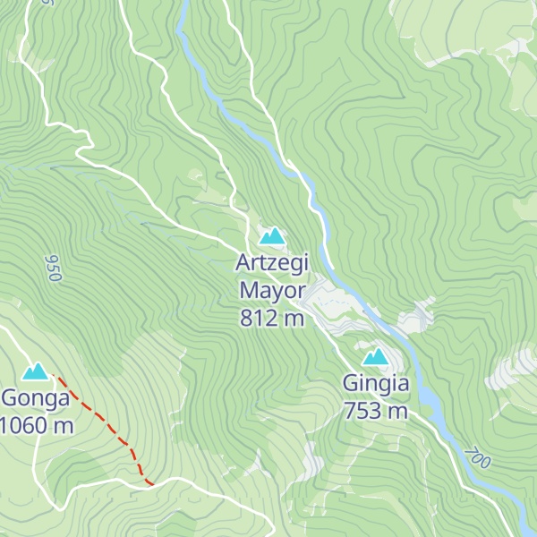 Map of Asunkorta aterpea