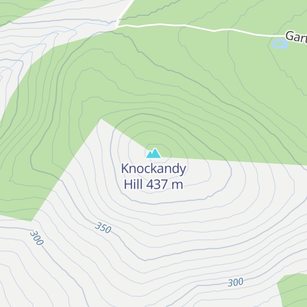 Map of Knockandy Hill