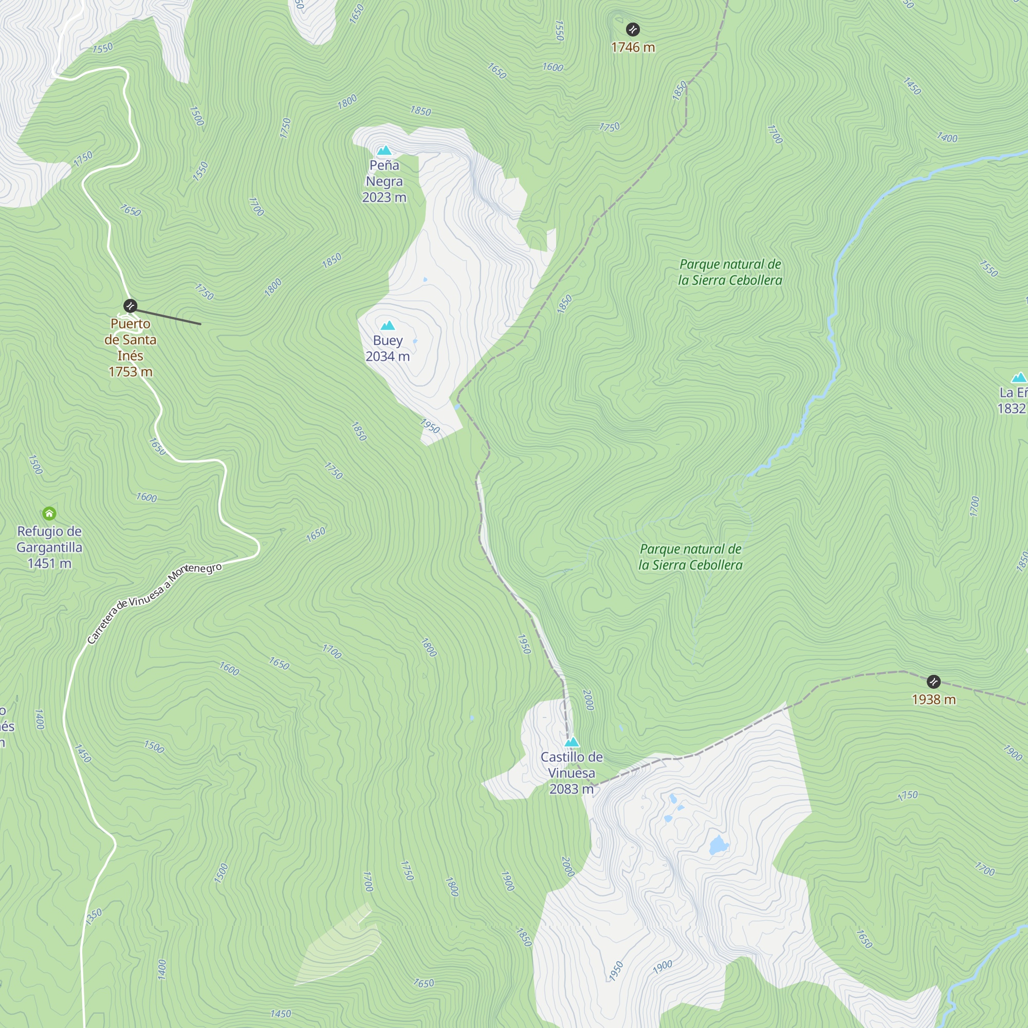Refugio de Cazadores (CERRADO - PRIVADO) map