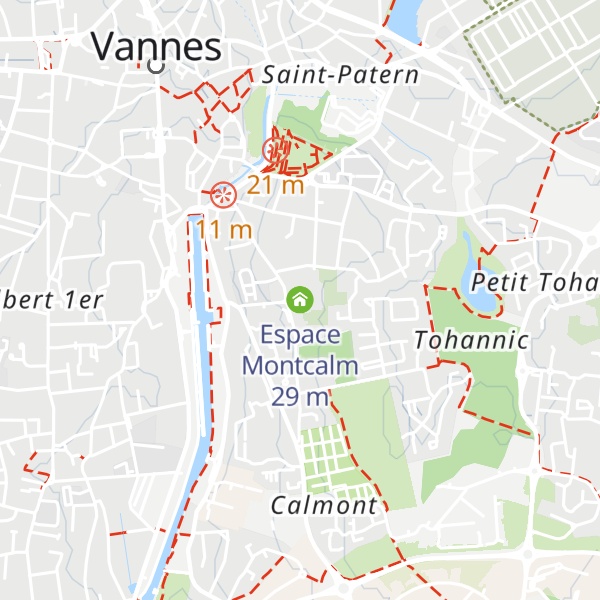 Map of Espace Montcalm
