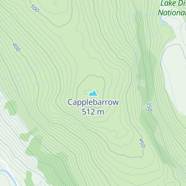 Map of Capplebarrow