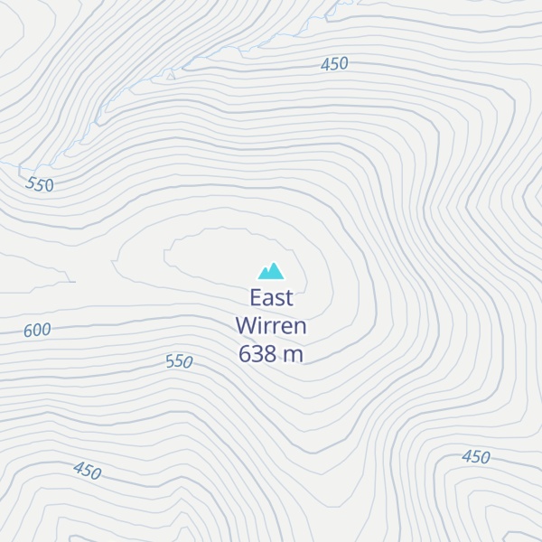 Map of East Wirren