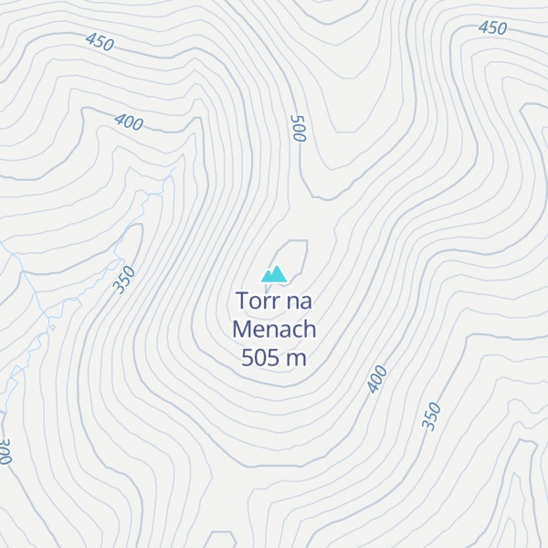 Map of Torr na Menach
