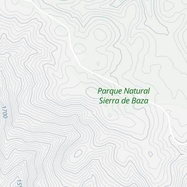Map of Loma de las Bazanas