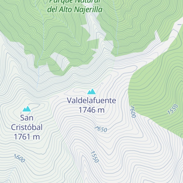 Map of Valdelafuente