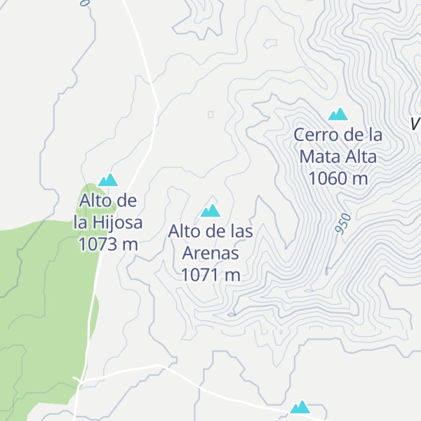 Map of Alto de las Arenas