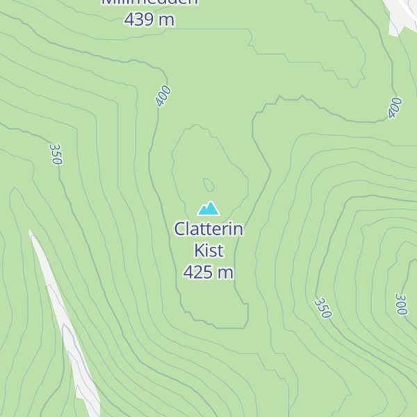Map of Clatterin Kist