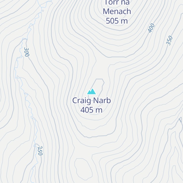 Map of Craig Narb