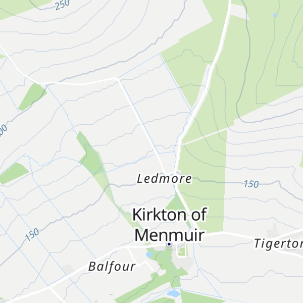 Map of Ledmore Bothy
