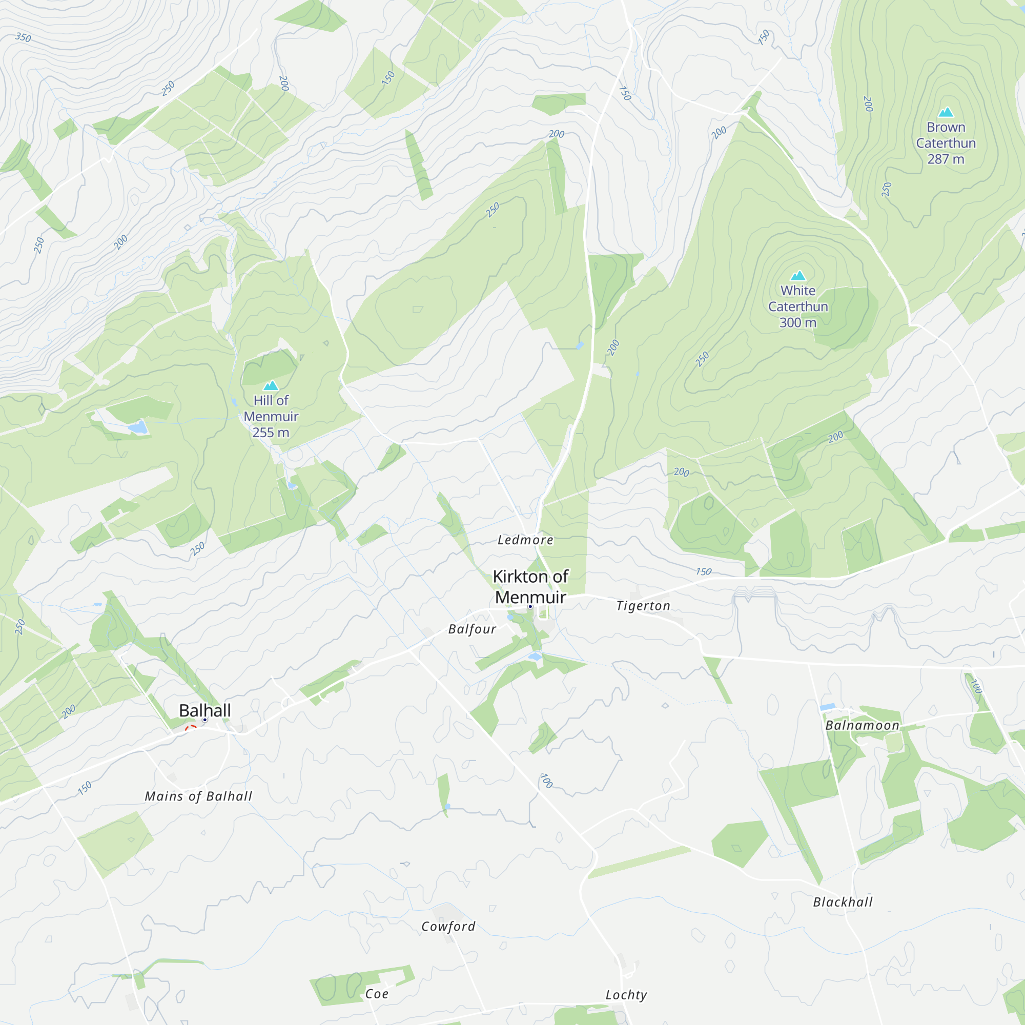 Ledmore Bothy map