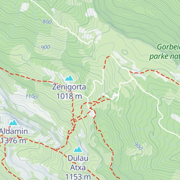 Map of Refugio Don Jose de Arrese