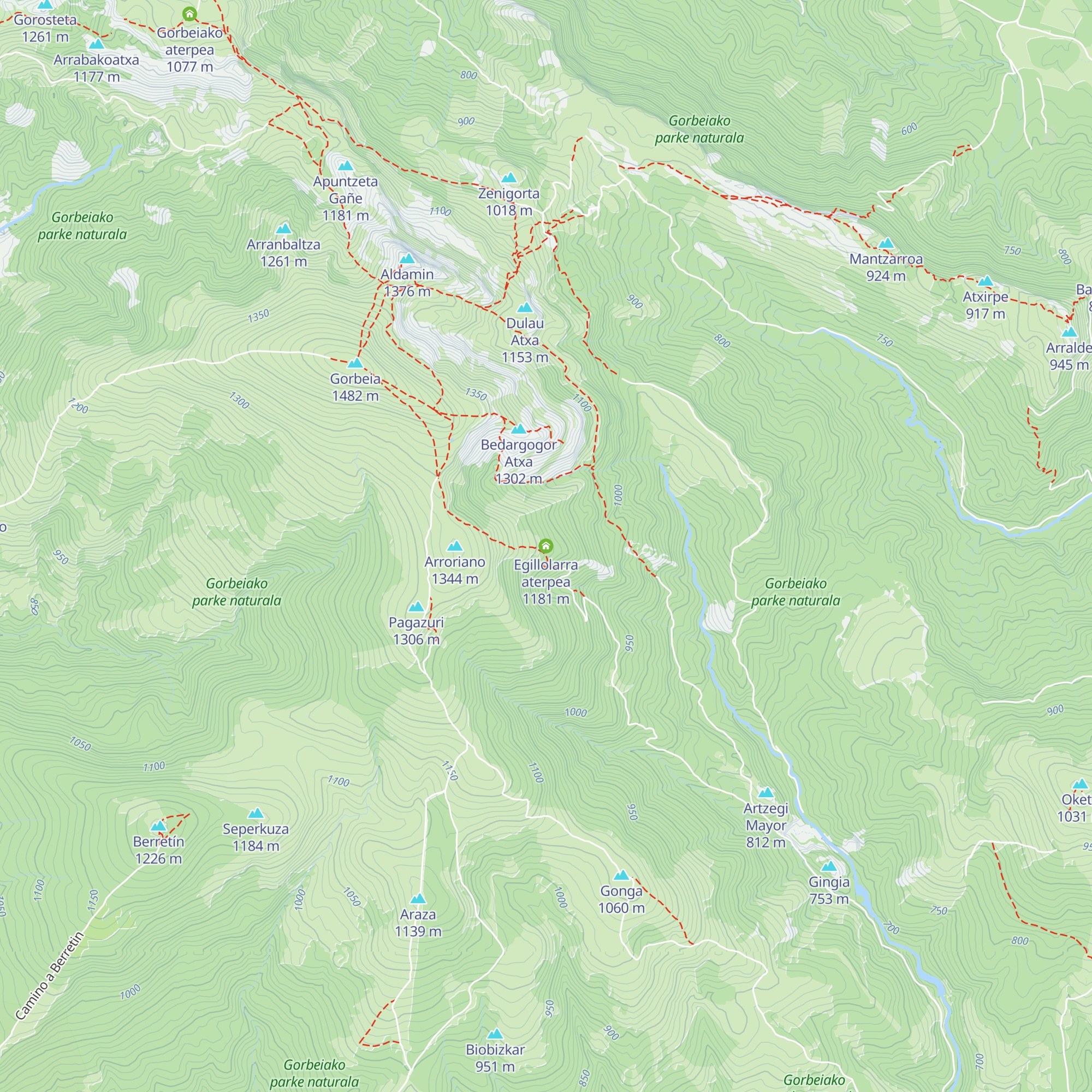 Egillolarra aterpea map