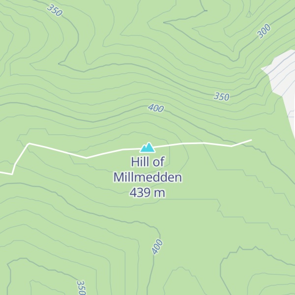 Map of Hill of Millmedden