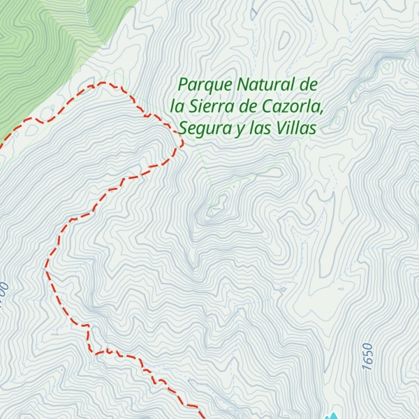 Map of Cerro de la Carrasca