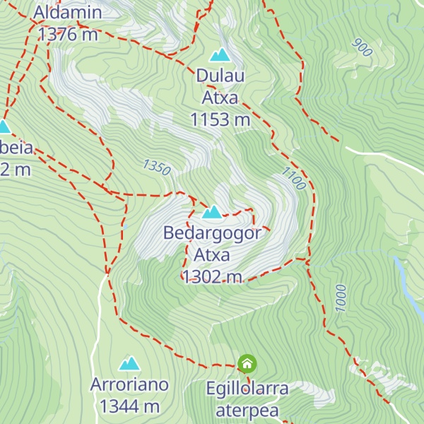 Map of Bedargogor Atxa