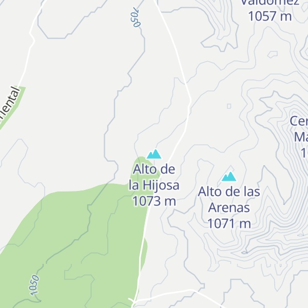 Map of Alto de la Hijosa
