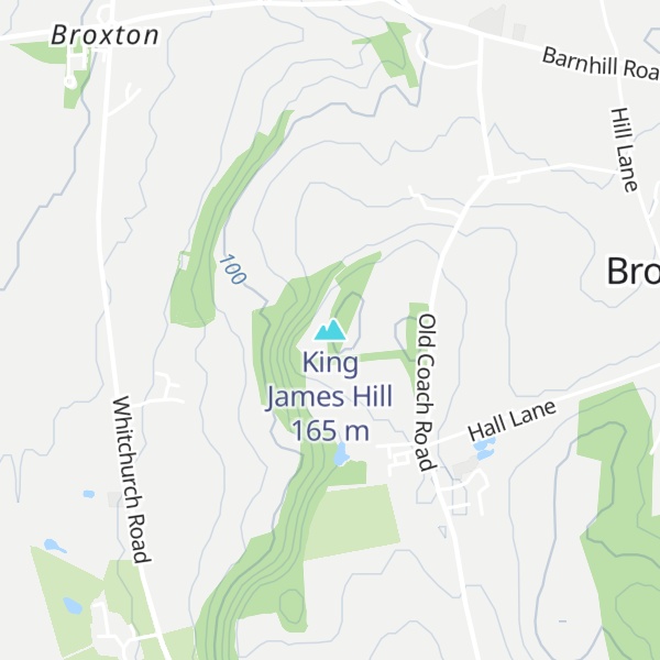 Map of King James Hill