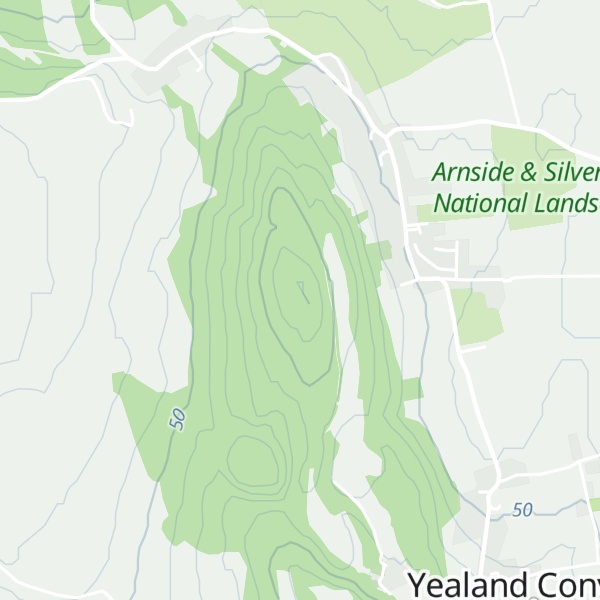 Map of Cringlebarrow Hill