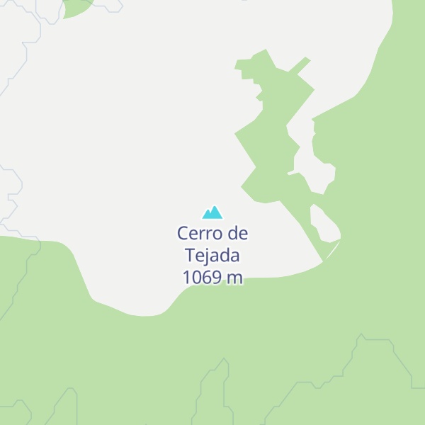Map of Cerro de Tejada