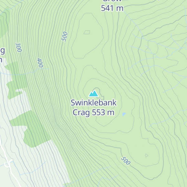 Map of Swinklebank Crag