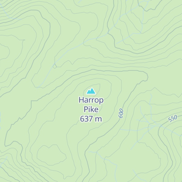 Map of Harrop Pike