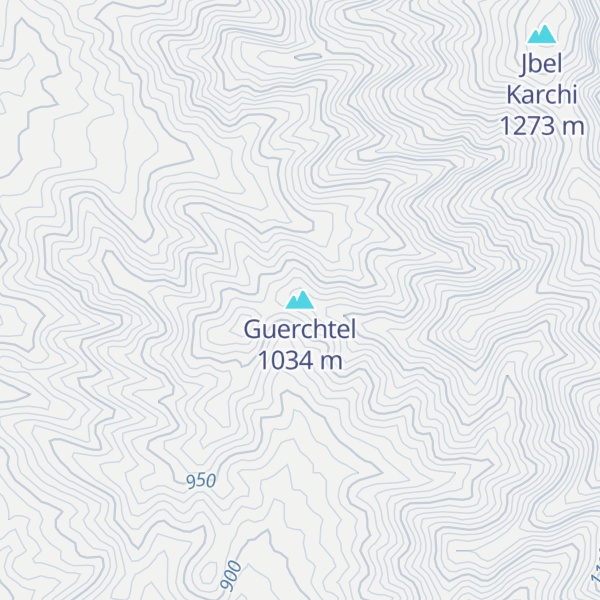 Map of Guerchtel