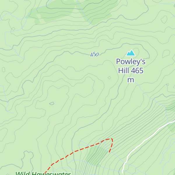 Map of Thorny Knott