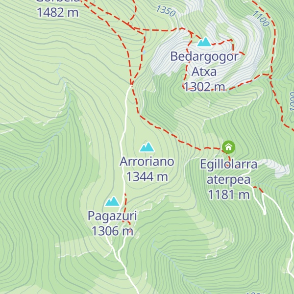 Map of Arroriano