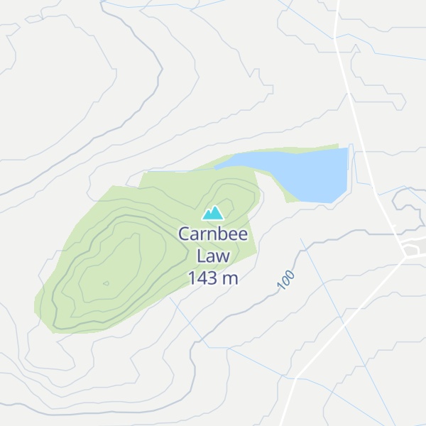 Map of Carnbee Law