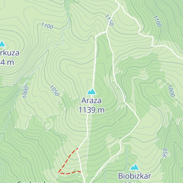 Map of Araza