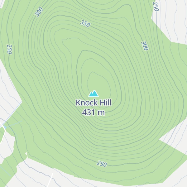 Map of Knock Hill
