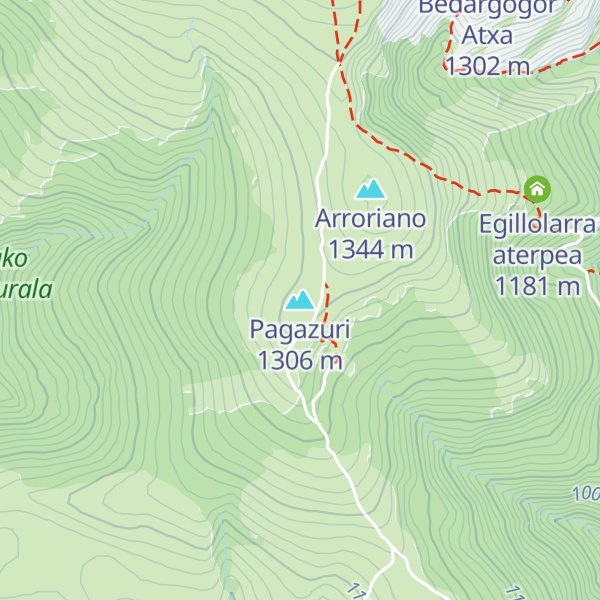 Map of Pagazuri