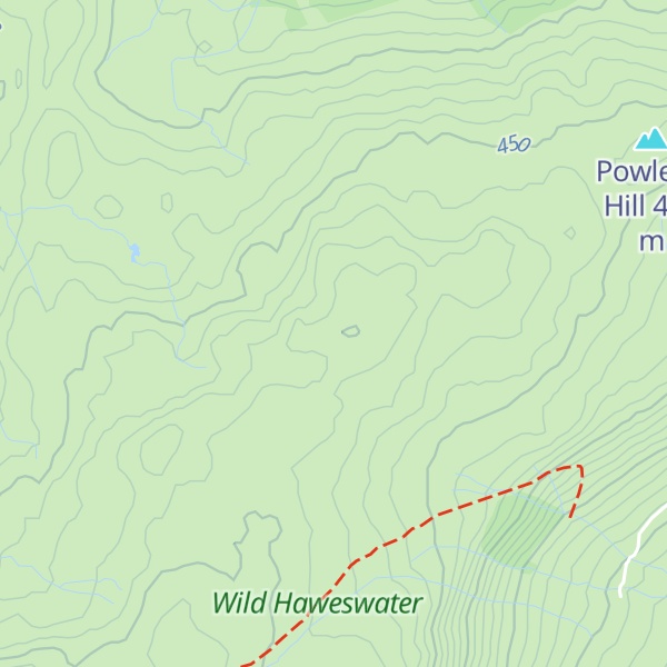 Map of Hare Shaw