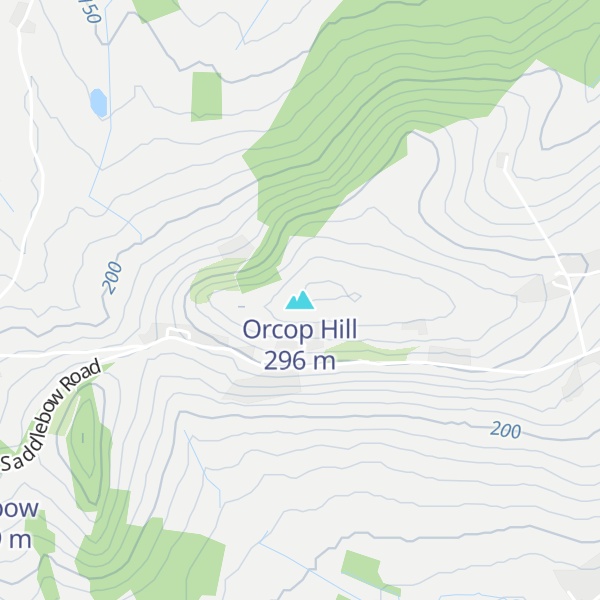 Map of Orcop Hill