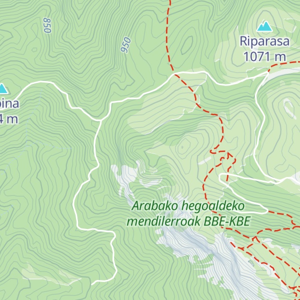 Map of Los Chorros